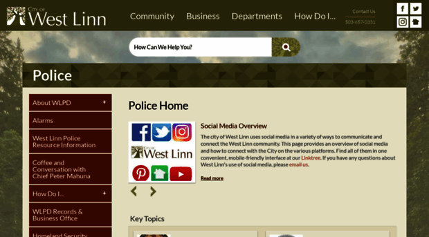 westlinnpolice.org