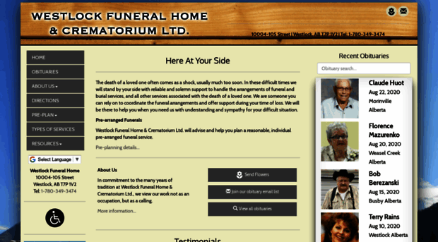 westlockfuneralhome.com