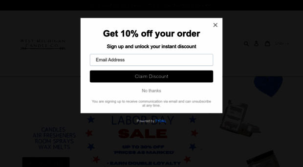 westmichigancandleco.com