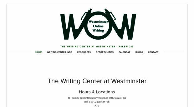 westminsteronlinewriting.com