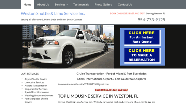 westonlimousines.com