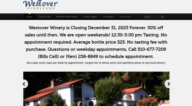 westoverwinery.com