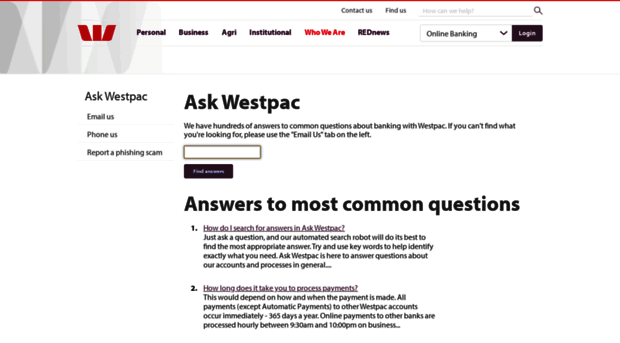 westpac.custhelp.com