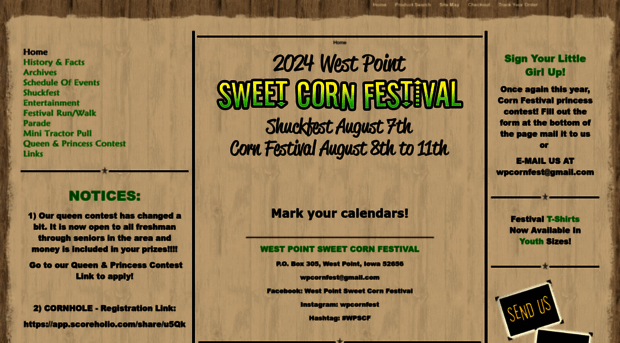 westpointsweetcornfestival.com