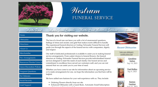 westrumfuneralservice.com