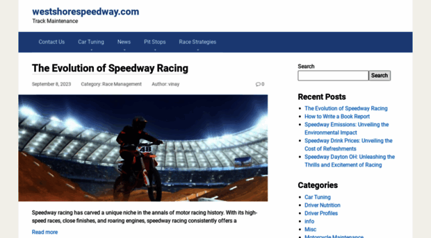 westshorespeedway.com