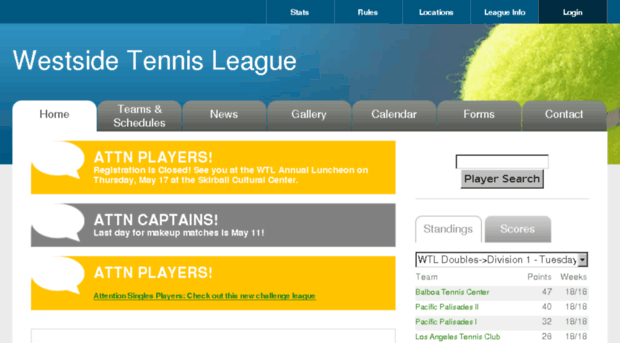 westsidetennisleague.com