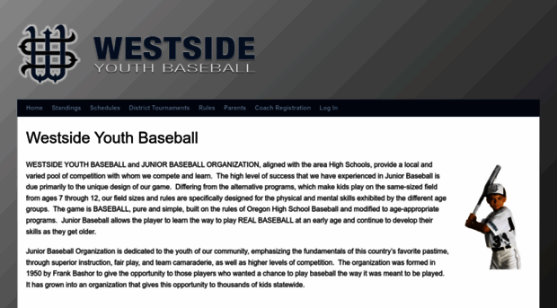 westsideyouthbaseball.com