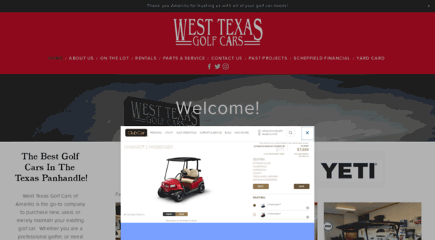 westtexasgolfcars.com