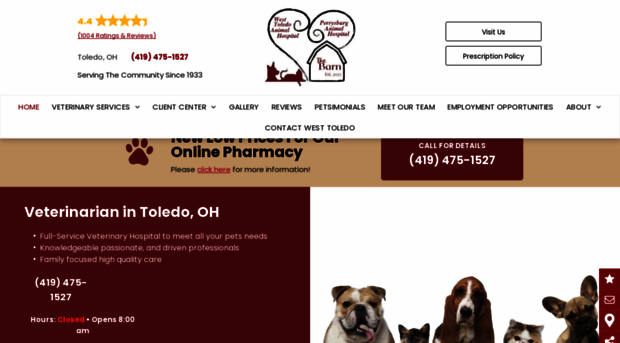 westtoledoanimalhospital.com