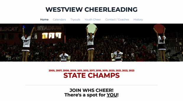 westviewcheerleading.com