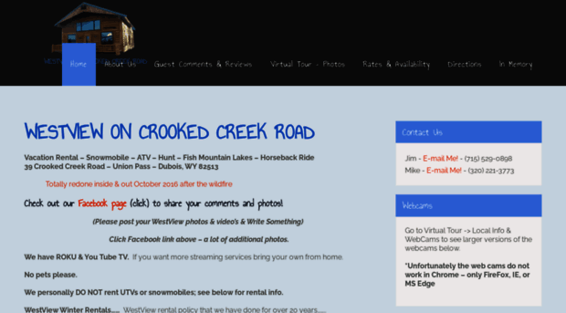 westviewoncrookedcreekroad.com