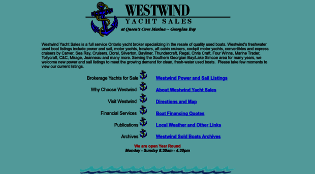 westwindyachtscanada.com