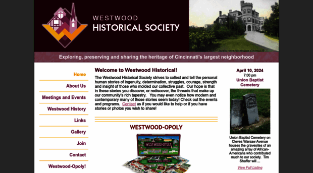 westwoodhistorical.org