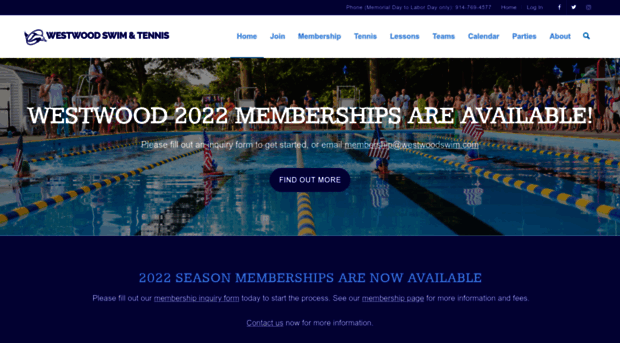 westwoodswim.com