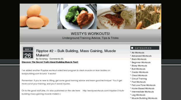 westysworkouts.com