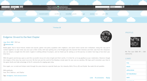 wethelostooc.dreamwidth.org