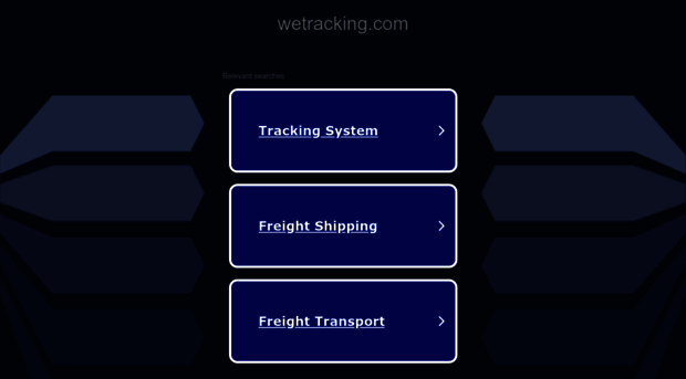 wetracking.com