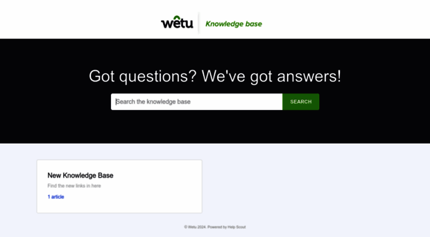 wetu.helpscoutdocs.com