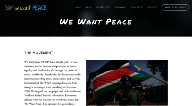 wewantpeace.org