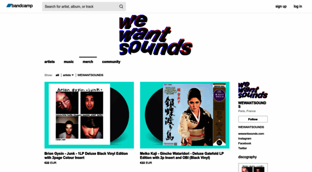 wewantsounds.bandcamp.com