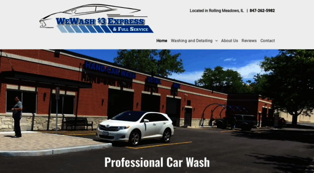 wewashcarwash.com