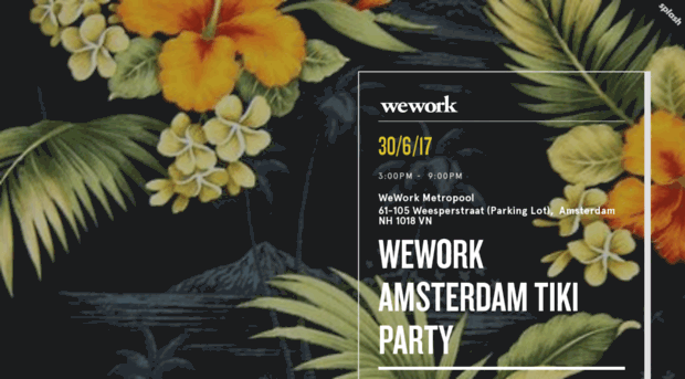 weworkamsterdamtikiparty.splashthat.com