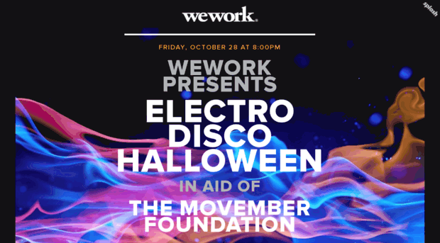 weworkelectrodiscohalloween.splashthat.com