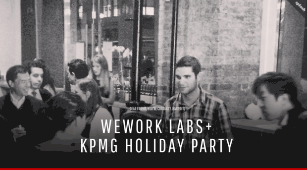 weworklabskpmgholidayparty.splashthat.com