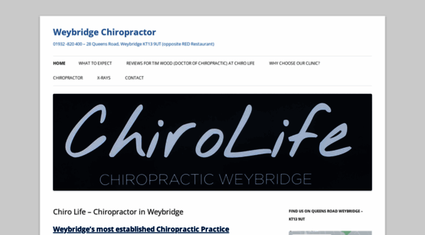 weybridgechiro.co.uk