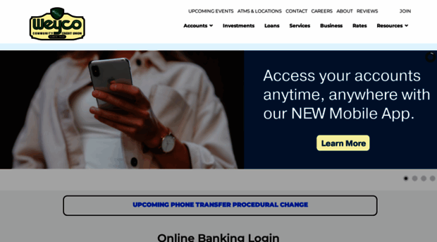 weycocreditunion.com