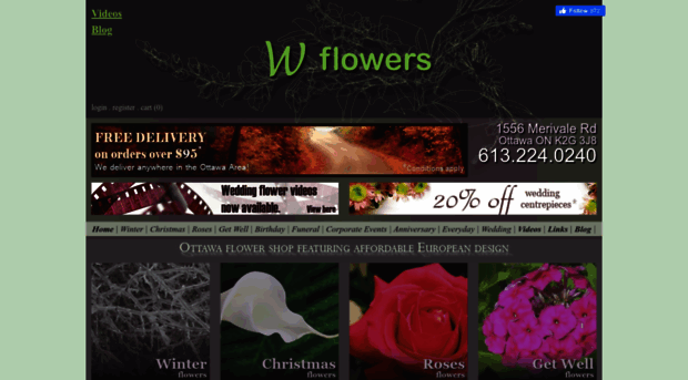 wflowersottawa.com