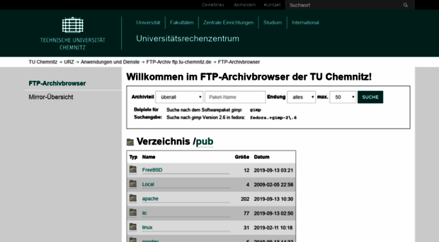 wftp.tu-chemnitz.de