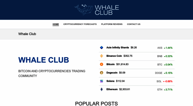whaleclub.co