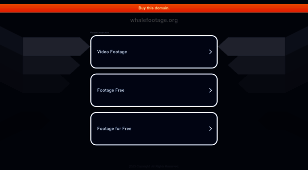whalefootage.org