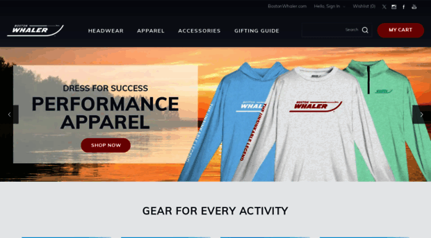 whalerapparel.com