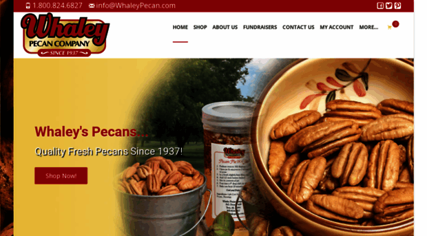 whaleypecan.com