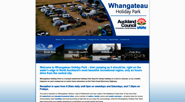 whangateauholidaypark.co.nz