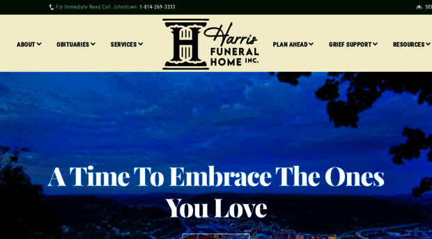 wharrisfuneralhome.com