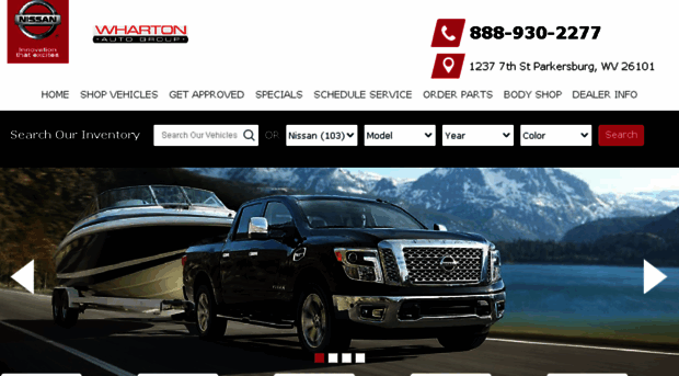 whartonnissan.com