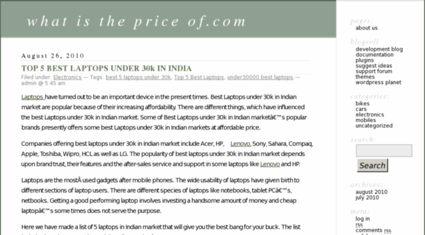 what-is-the-price-of.com