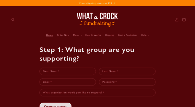 whatacrockfundraisers.com