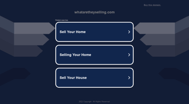 whataretheyselling.com