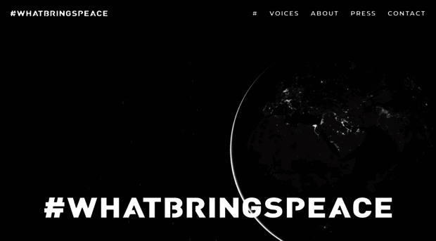 whatbringspeace.com