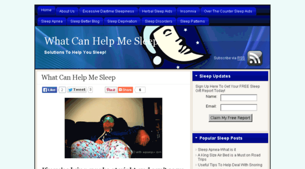 whatcanhelpmesleep.com