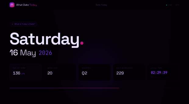 whatdatetoday.com