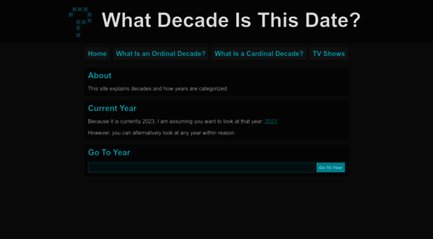 whatdecadeisthis.date