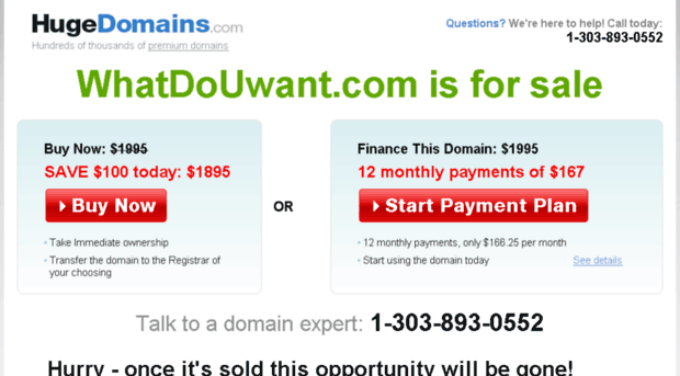 whatdouwant.com