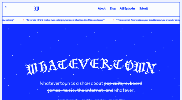 whatevertown.com