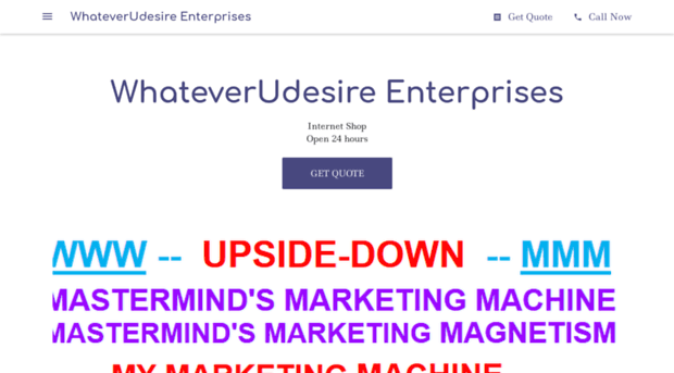 whateverudesire-enterprises.com